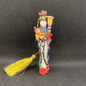 Lenox “A Snowy Friend” Pencil Showman Ornament